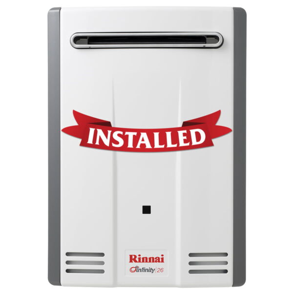 Rinnai Infinity 26L Natural Gas Hot Water System